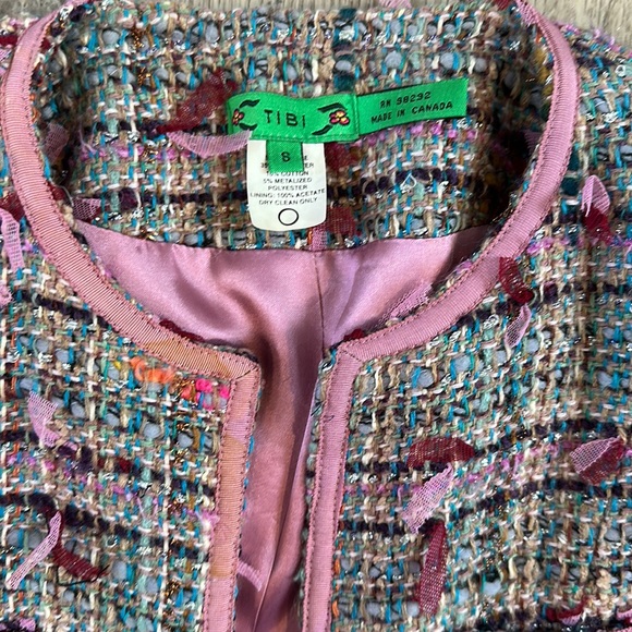 Tibi jacket size small tweed - Picture 2 of 8